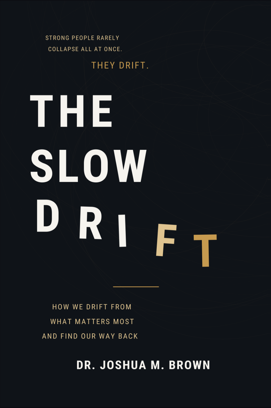 The Slow Drift, the official published hardcover cover