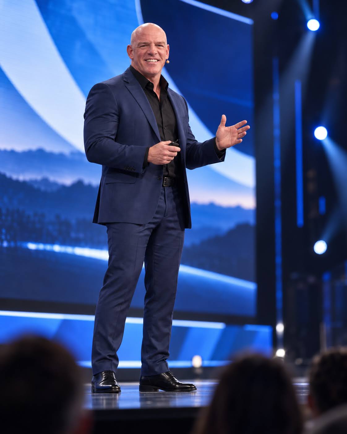 Leadership speaking promotional image