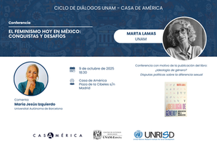 Conferencia "El feminismo hoy en México: conquista y desafíos" por Marta Lamas (UNAM)