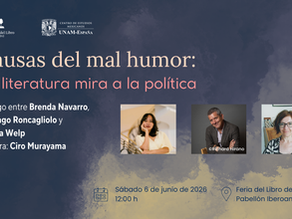 DIÁLOGO│«Causas del mal humor: la literatura mira a la política»