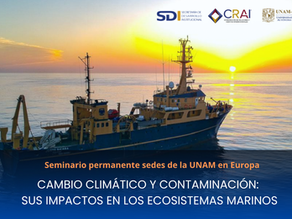 Cambio climático y contaminación: sus impactos en los ecosistemas marinos"