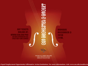 FALL ORCHESTRA CONCERT @ CSN DEC. 3RD AT 7 PM