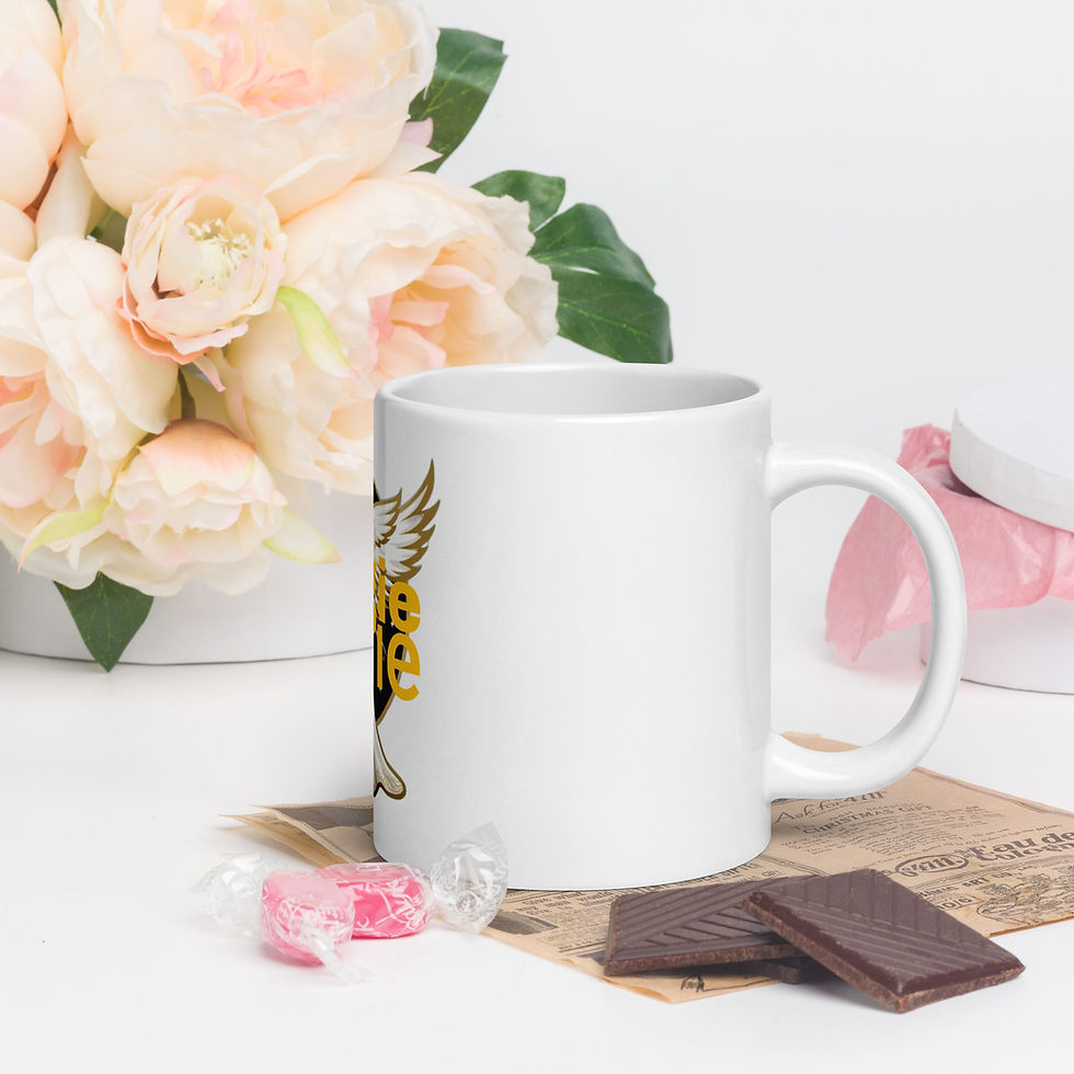 Miniatura: Crown Jewel Bougie Baldie Mug