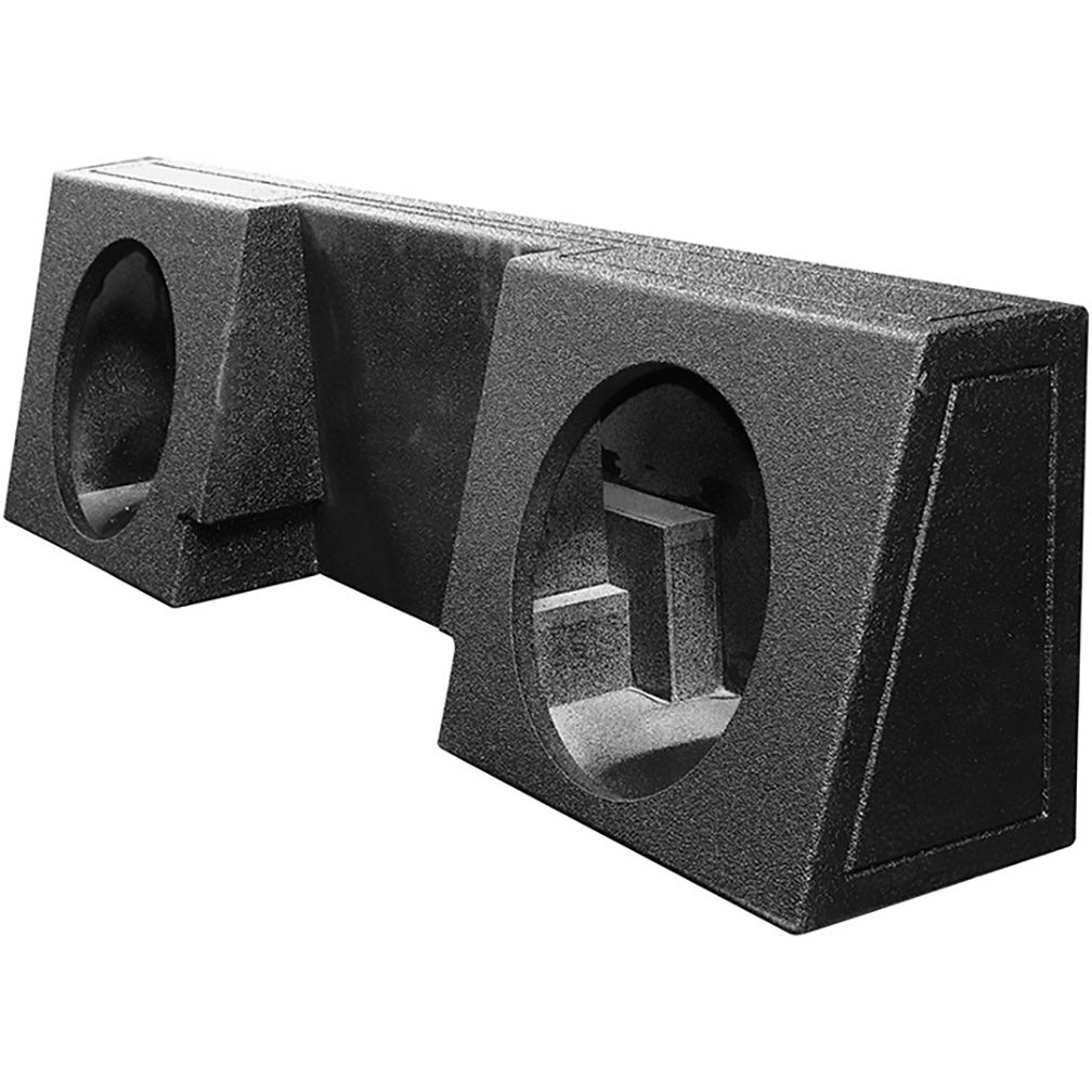 QPower “QBOMB” Chevy/GMC Standard Cab ’07-’24 Dual 12″ Empty Woofer Enclosure