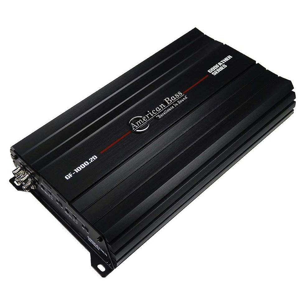 Thumbnail: American Bass 2 Channel Amplifier, 1240 Watts RMS