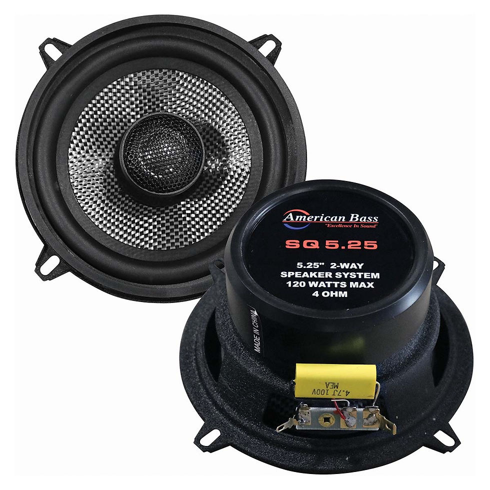 Thumbnail: American Bass 5.25″ 2-Way Speakers