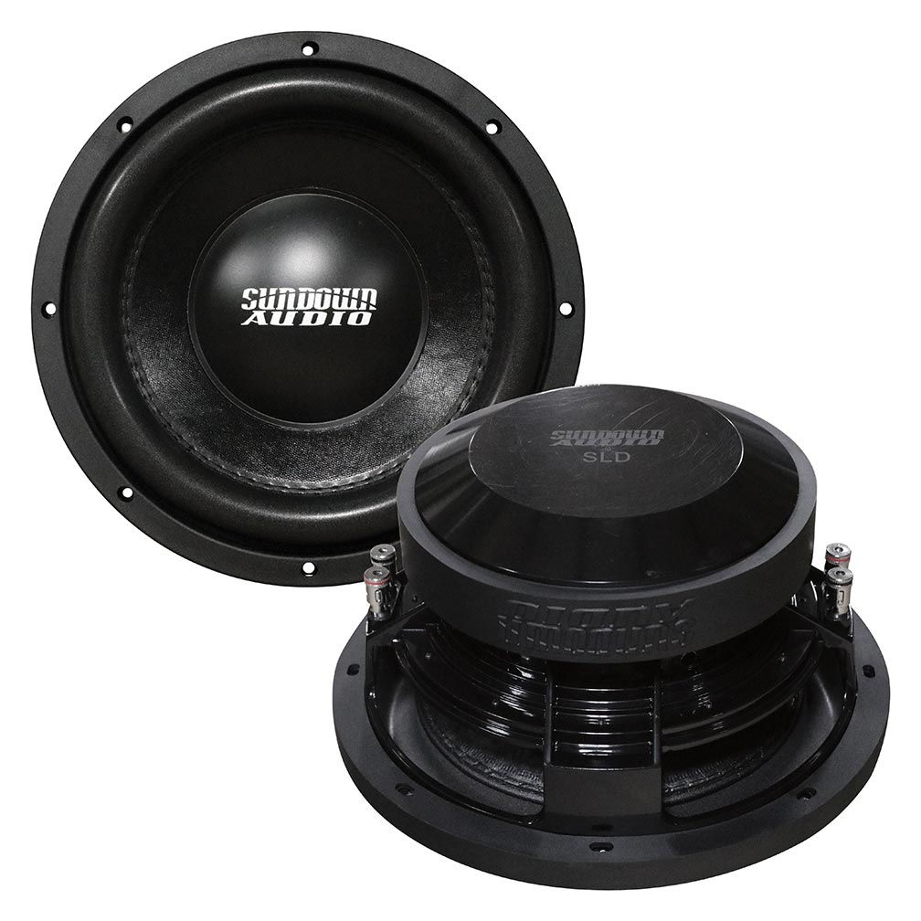 Sundown Audio 10″ Shallow Mount Woofer, 600W RMS, Dual 4 Ohm Voice Coil