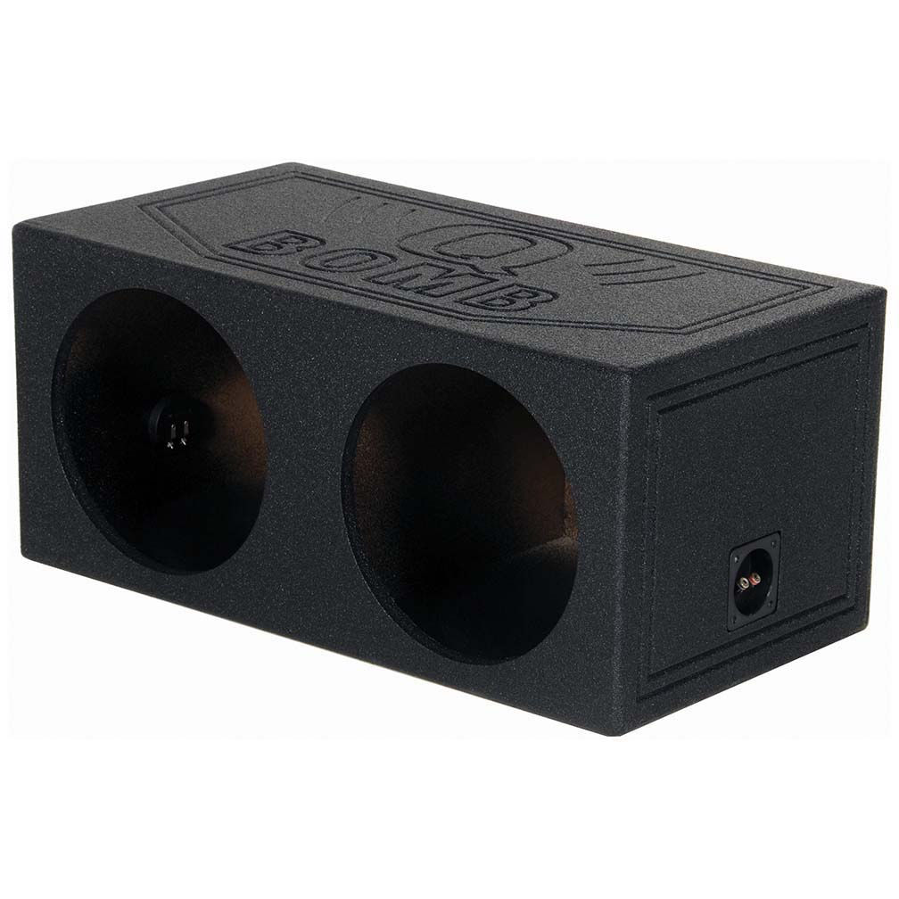 QPower “QBOMB” Dual 15″ Sealed Empty Woofer Enclosure