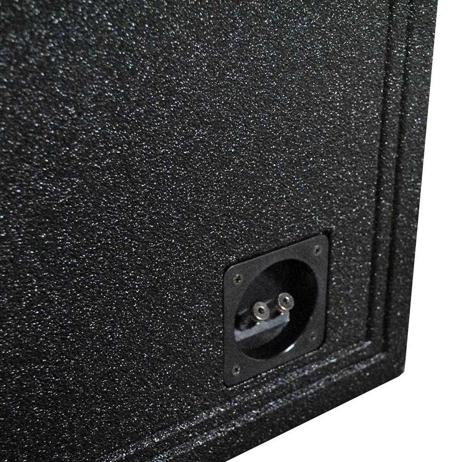 Thumbnail: QPower “QBOMB” Dual 12″ Horn-Ported Empty Woofer Enclosure