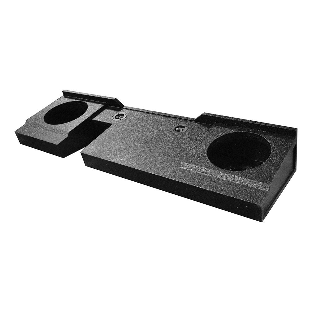 QPower “QBOMB” Ford F-150 Super Crew Cab ’04-’08 Dual 10″ Empty Woofer Enclosure