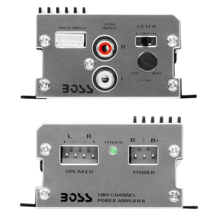 Thumbnail: Boss Audio Mini 2 Channel Amplifier, 100W MAX
