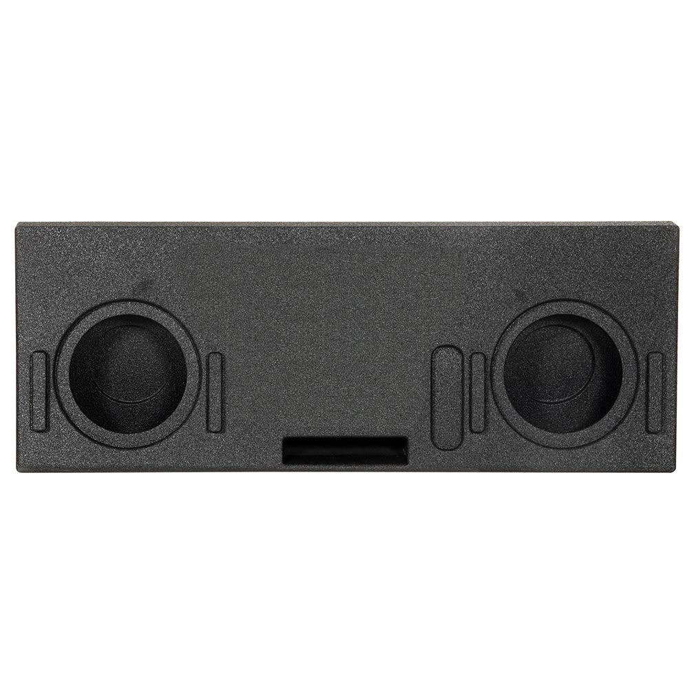 QPower “QBOMB” Toyota Tundra Crew Max Cab ’14 -’21 Dual 10″ Vented Woofer Enclos