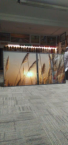 Trigo ao Por do Sol em dupla 180x90cm