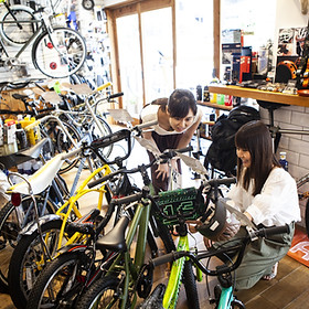 新潟市西区 自転車出張修理 パンク修理 サイクルセンター西内野