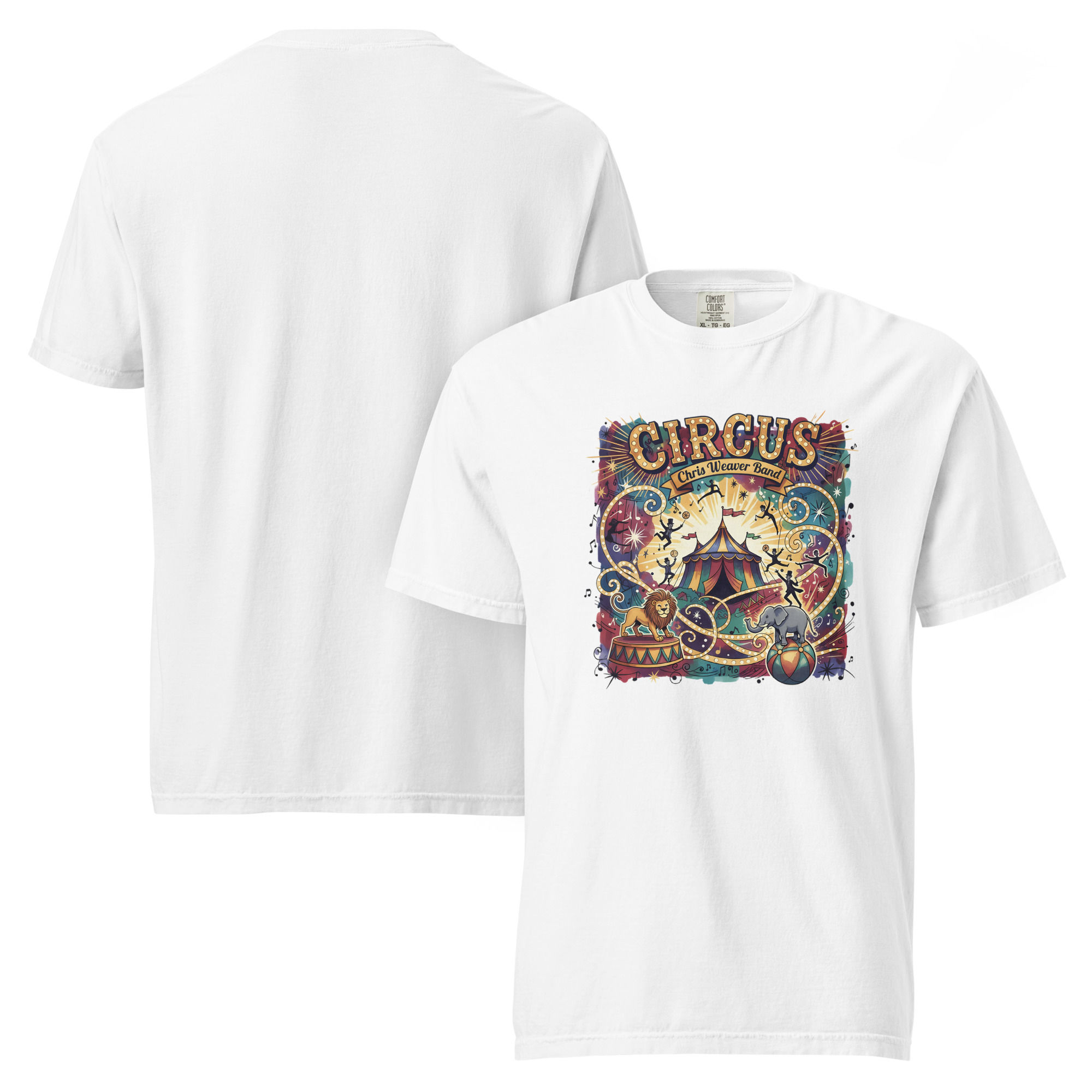Unisex CIRCUS heavyweight t-shirt
