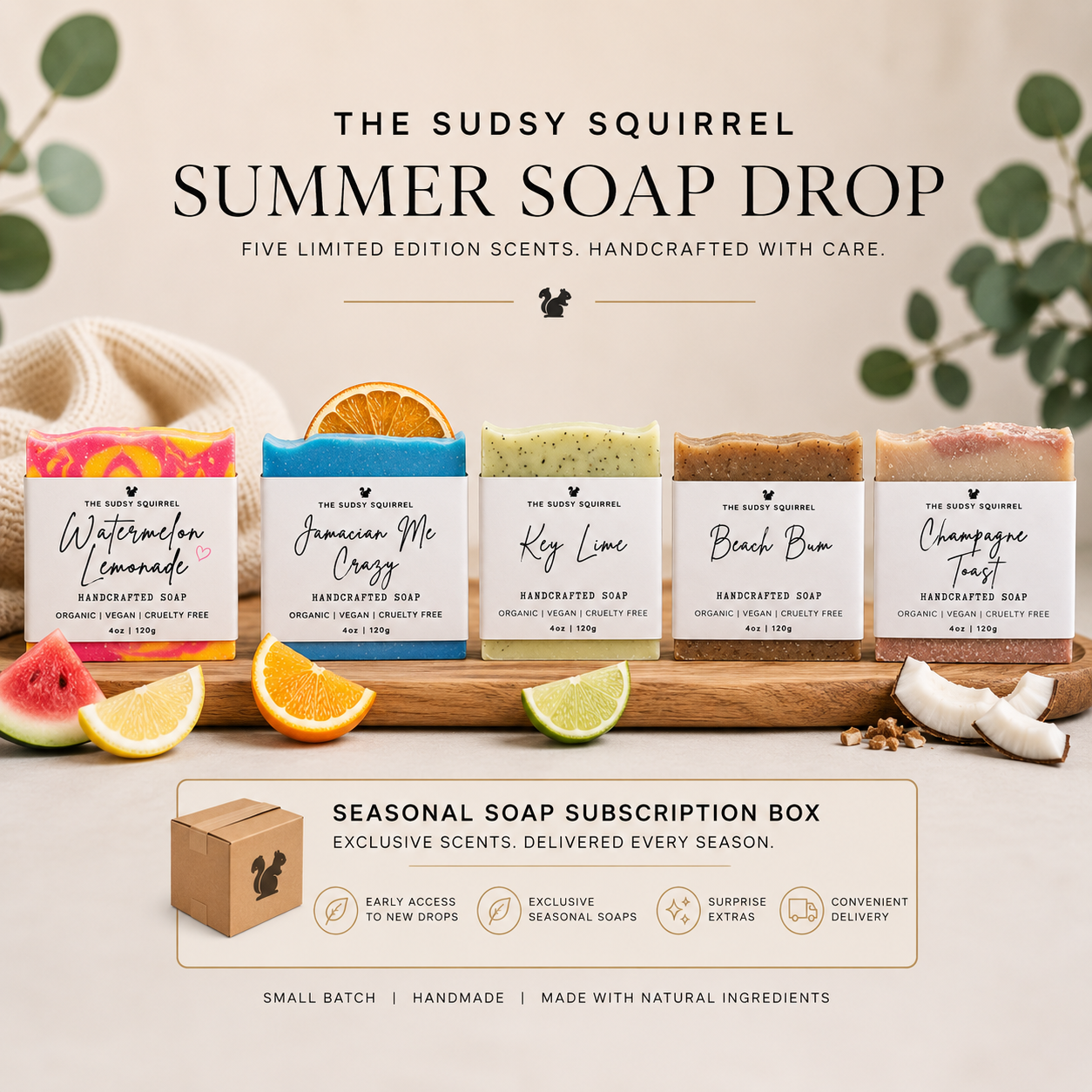 Seasonal Soap Bundle