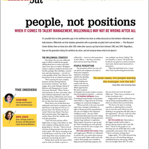 People, Not Positions