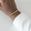Thumbnail: Psalm 23 Gold Bracelet