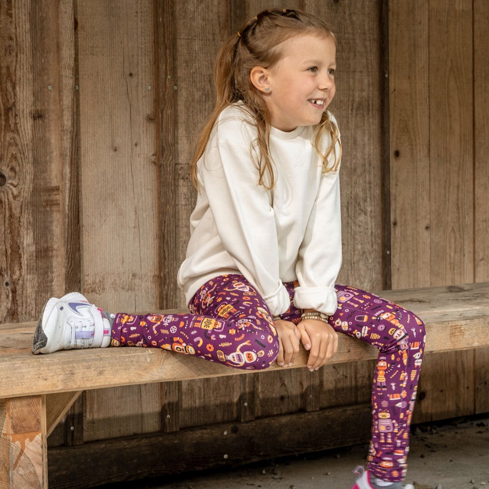 Robot Leggings (thicker fabric)