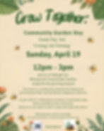 Community Garden Day