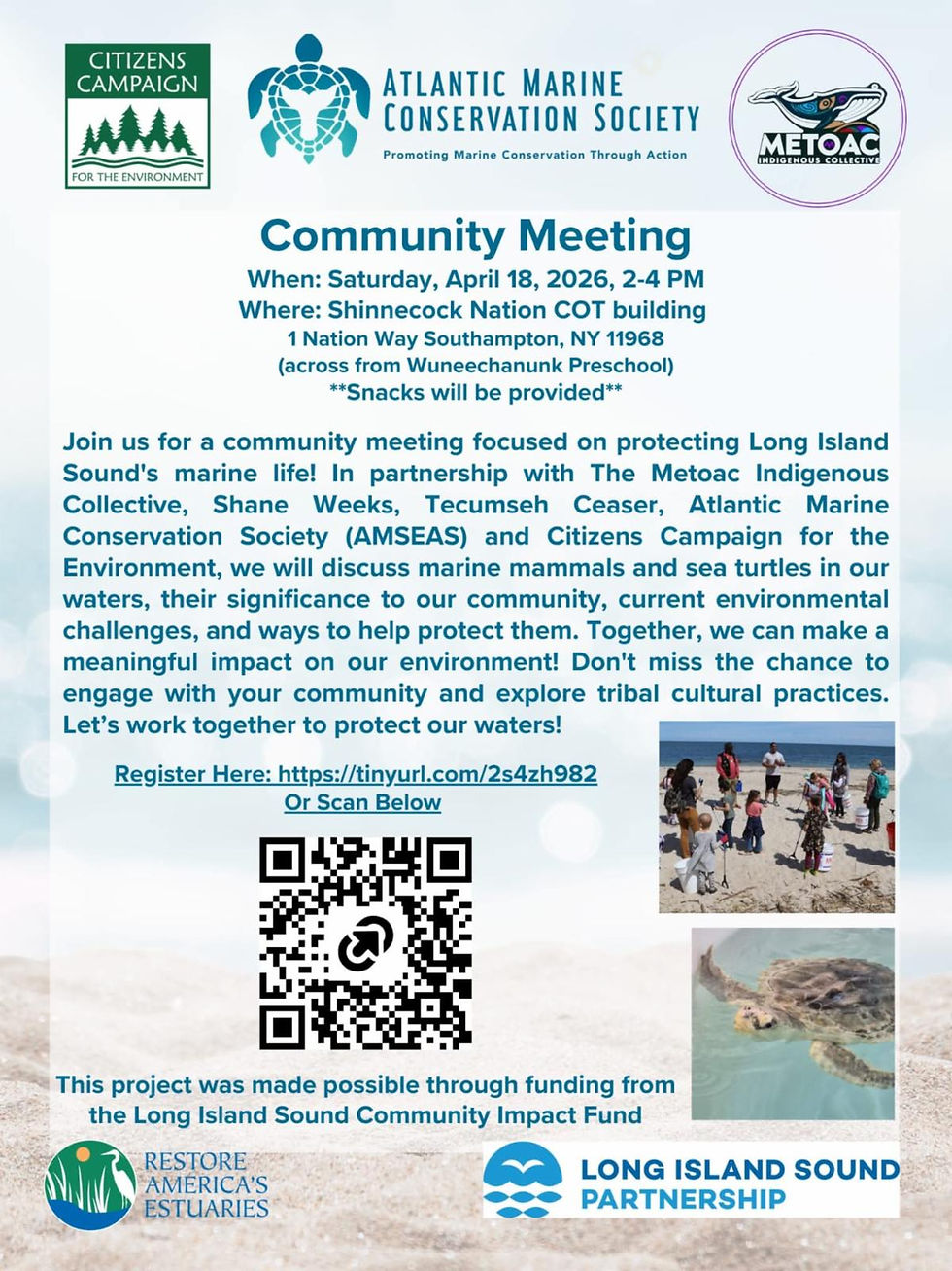 Community Meeting - Atlantic Marine Conservation Society