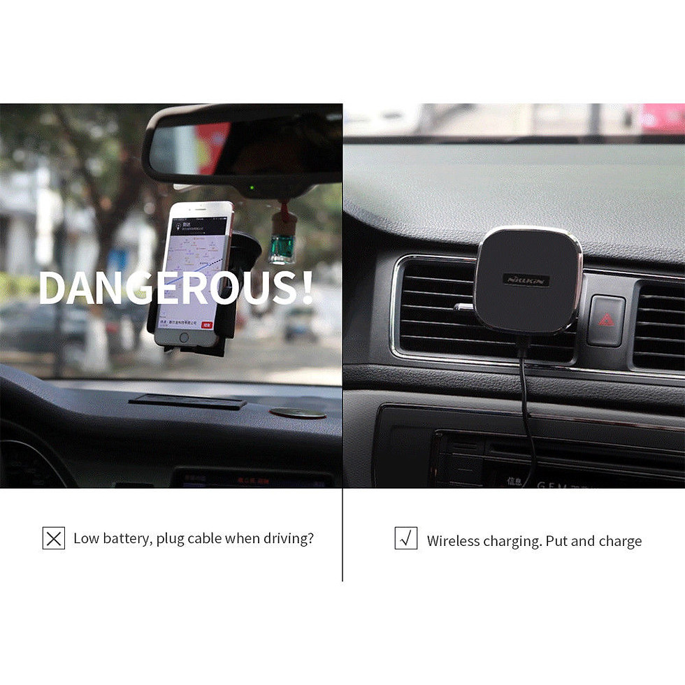 Thumbnail: Wireless Charger Car Air Vent Holder