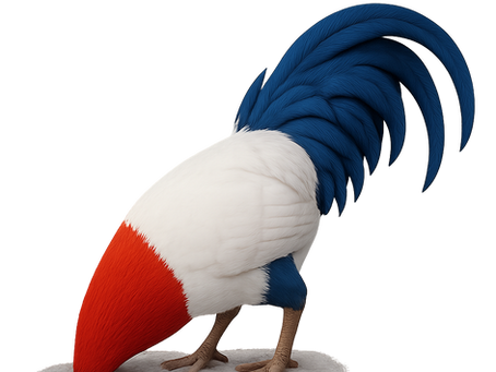 La mascotte qui fait semblant de ne rien entendre