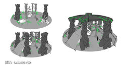 Oasis - Background design