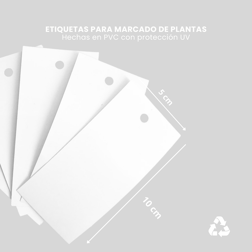 Miniatura: Etiquetas De PVC Para Marcar/Identificar Plantas