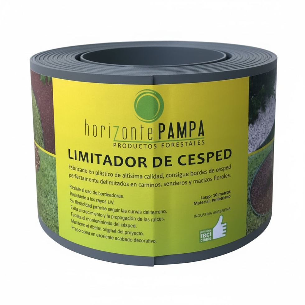 Miniatura: Limitador de cesped