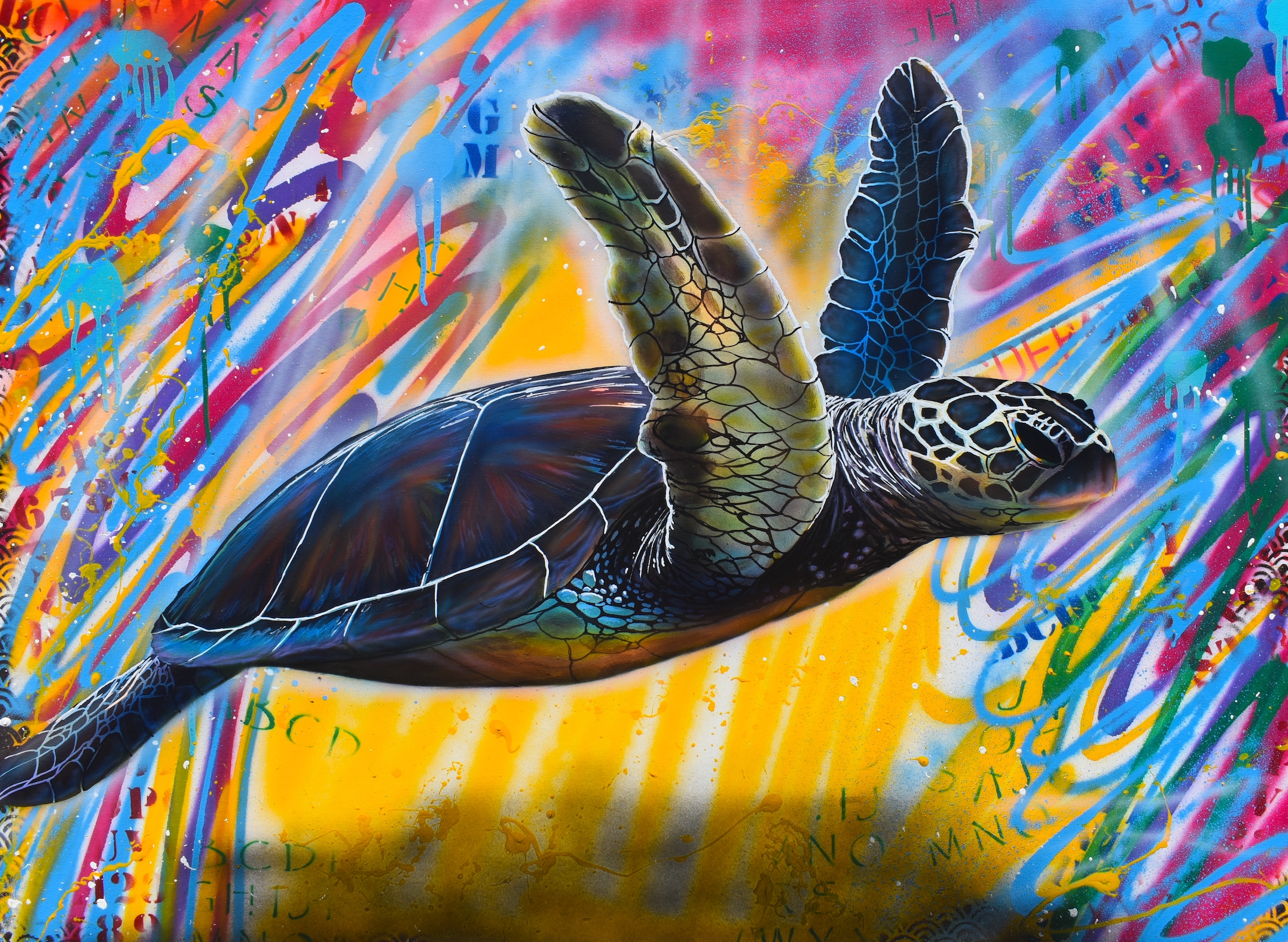 "Flying into Colors"