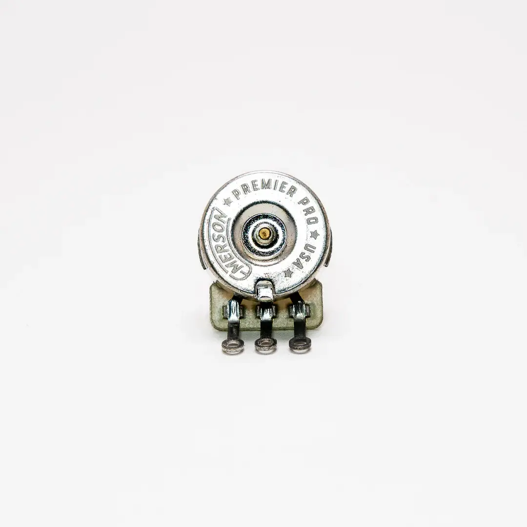 Emerson Custom Premium Potentiometer - 250k, Short Solid Shaft