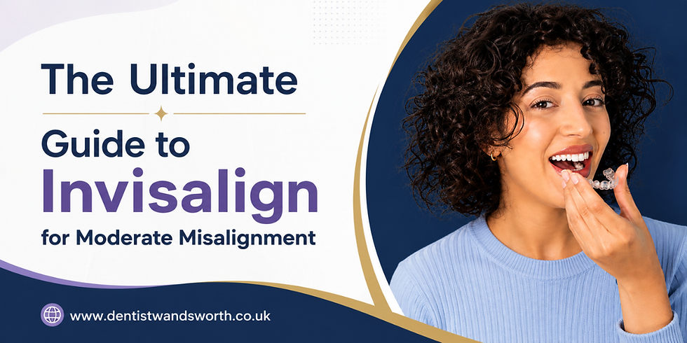 moderate invisalign - Dentist Wandsworth