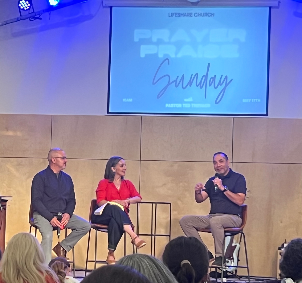 Sharing at LifeShare Church