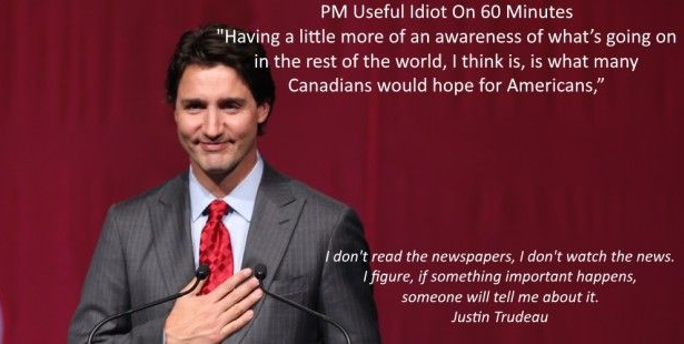 Mr Trudeau, you have enough trouble brewing between your own borders here in Canada to be "conc