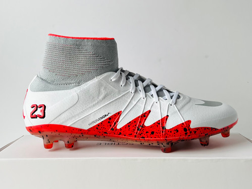 Nike Hypervenom Phantom II NJR X AIR JORDAN - White / Silver