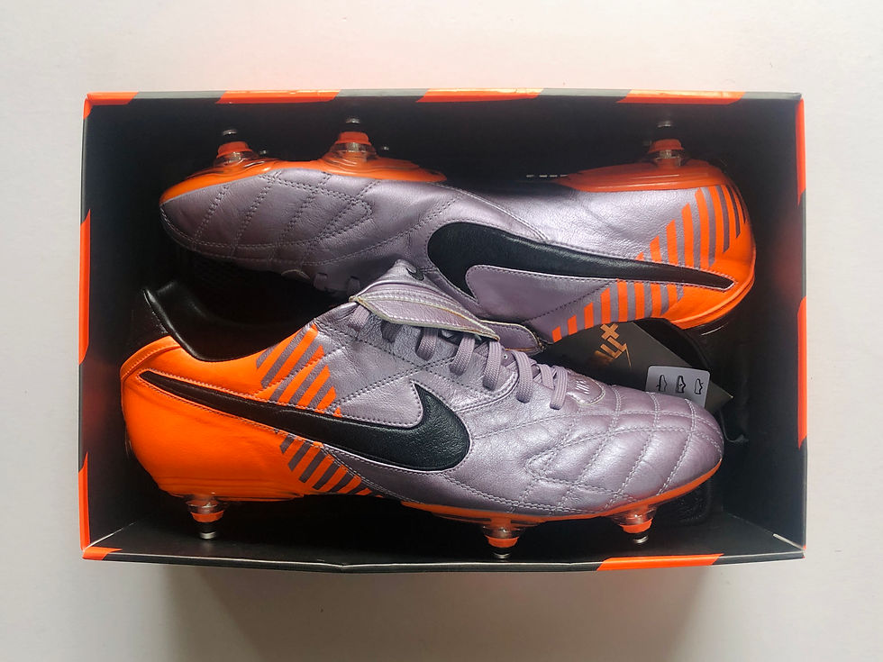 Miniatyrbilde: Nike Tiempo Legend III Elite Pack WC 2010 - Metallic Mach Purple / Total Orange