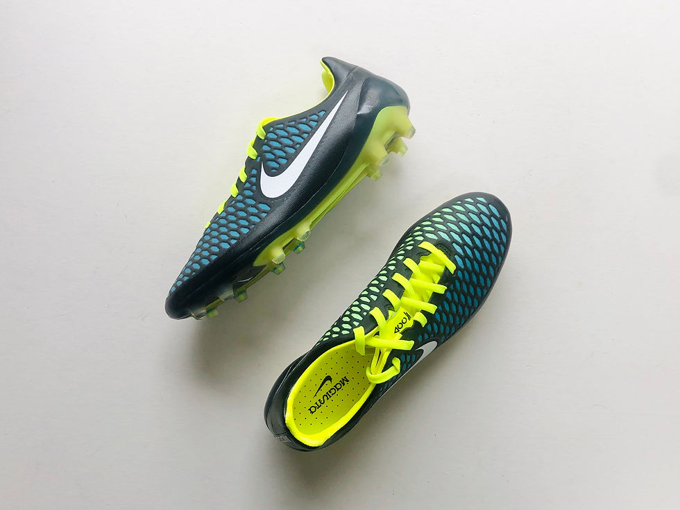 Nike Magista Opus - Black / Blue Lagoon / Volt / White FG