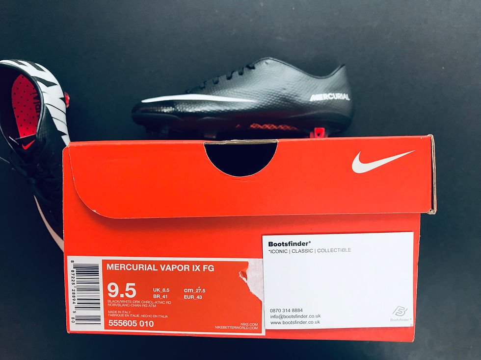 Miniatura: Nike Mercurial Vapor IX – Black UK Size 8.5 FG