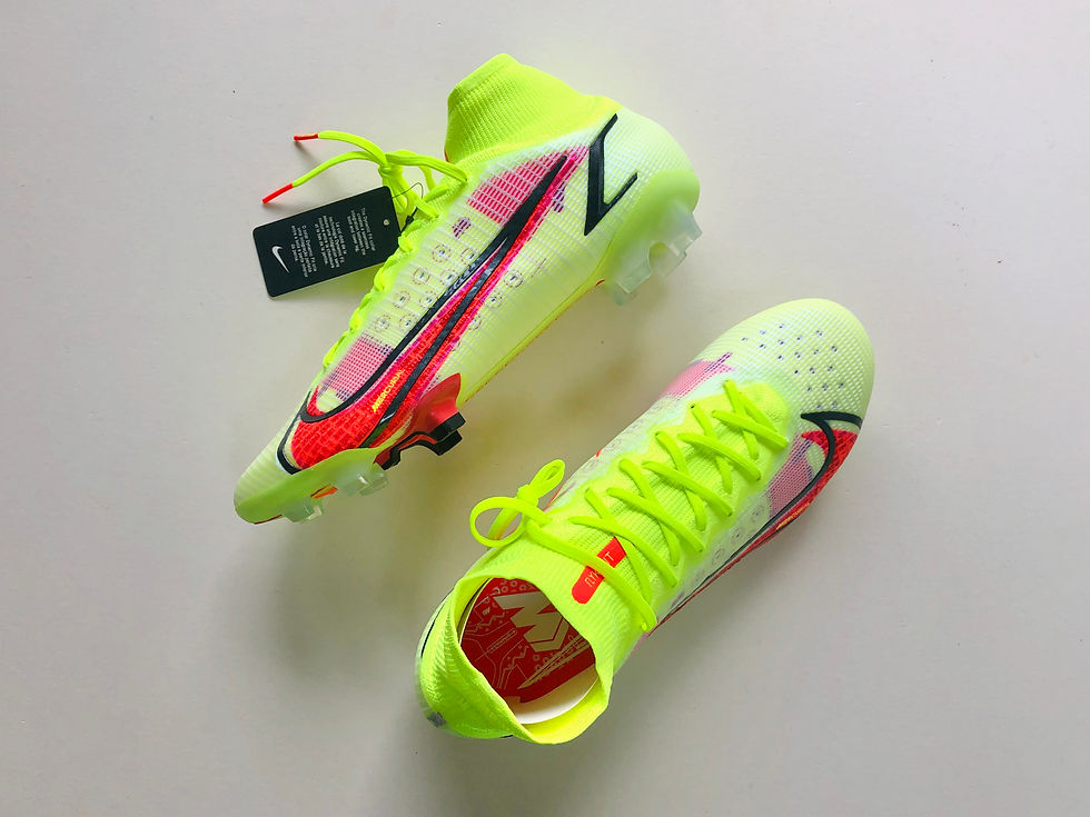 Nike Mercurial Superfly 8 Elite FG Motivation Pack Volt / Bright Crimson