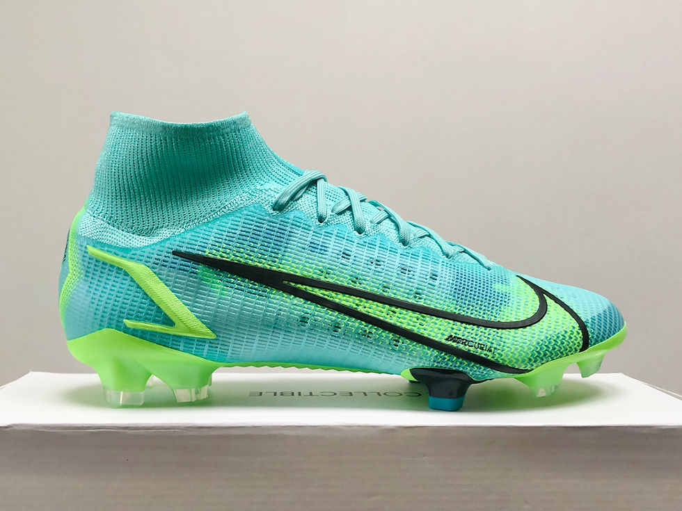 Miniaturebillede: Nike Mercurial Superfly 8 Elite FG Impulse Dynamic Turquoise / Lime