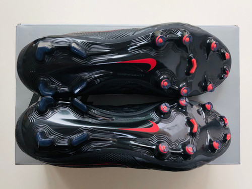 Nike Tiempo Legend Elite FG Black X Chile Red Black Dark Smoke