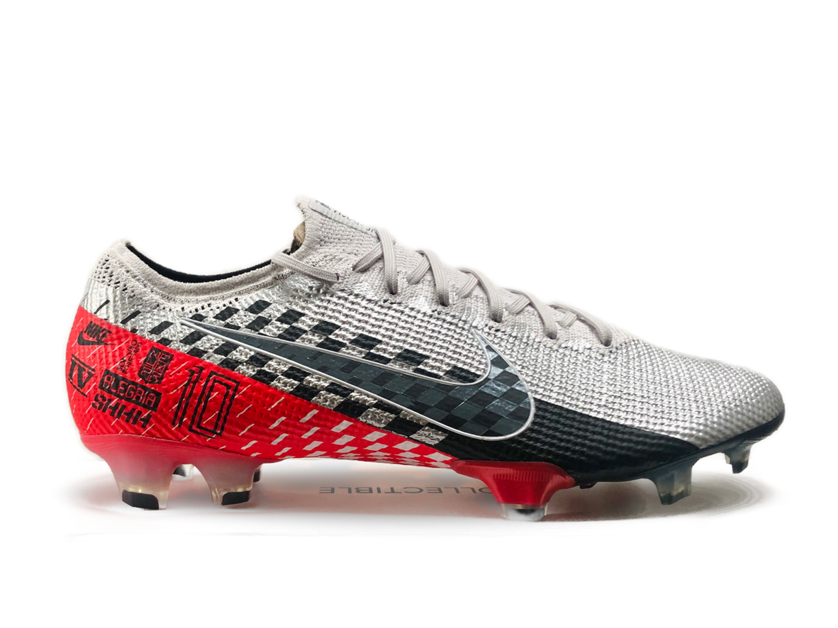 Nike Mercurial Vapor XIII Neymar "Speed Freak" Chrome / Red / Black / Platinum