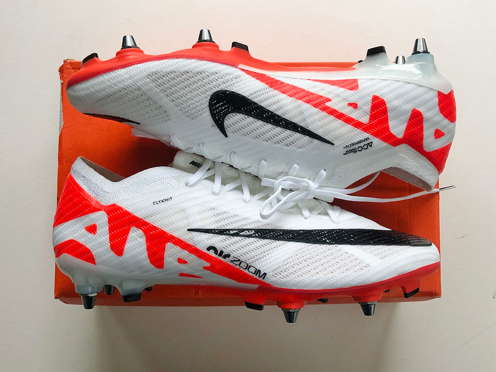 Miniatura: Nike Air Zoom Mercurial Vapor 15 Elite SG-PRO Ready Pack - Crimson / White