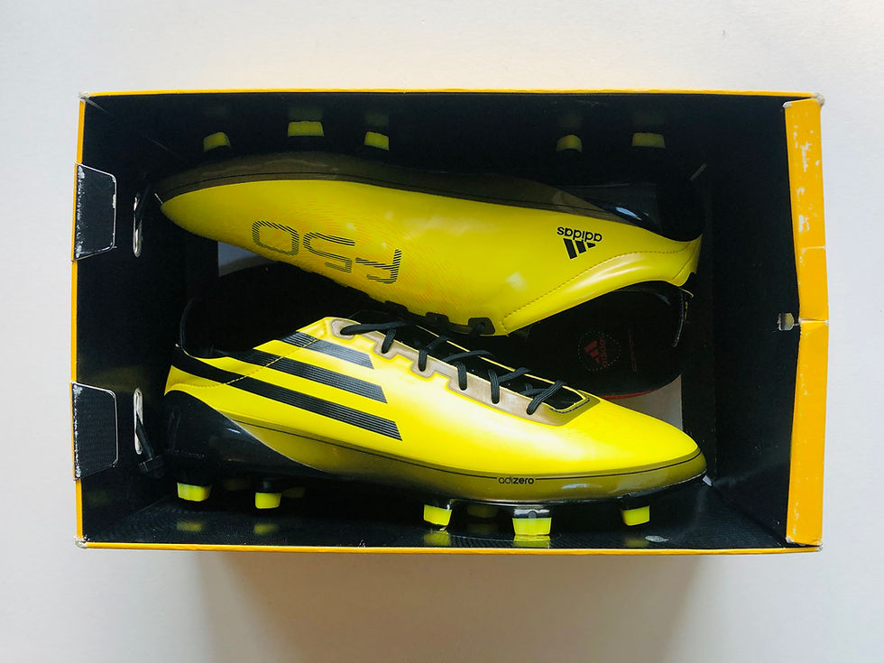 Miniaturbild: adidas F50 adiZero Sea of Yellow / Black FG 2010