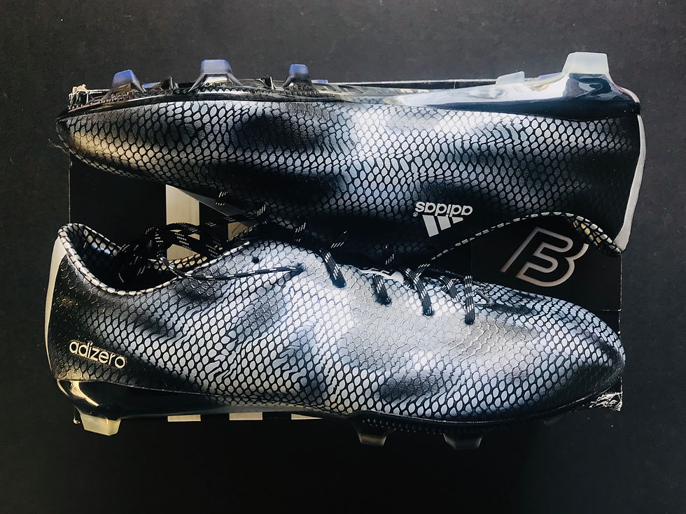 Miniatyrbild: adidas F50 Adizero Synthetic FG Core Black / Silver Metallic