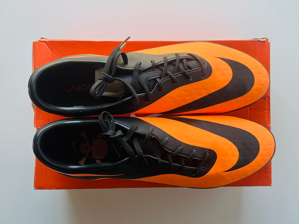 Miniatura: Nike Hypervenom Phatal FG - Black / Citrus