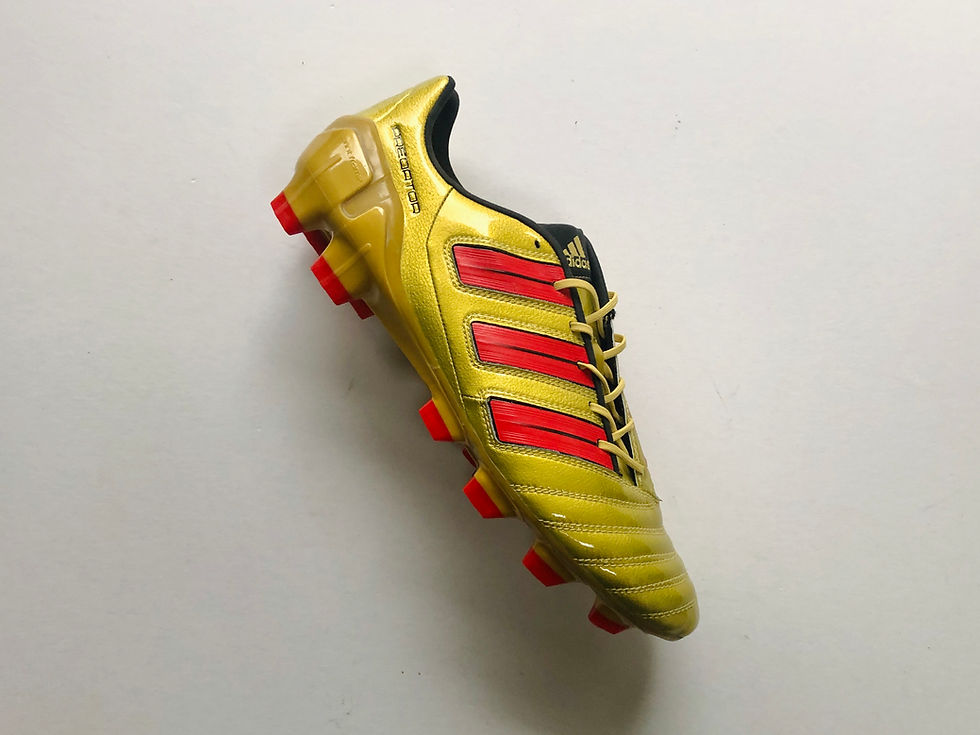 Miniatura: adidas adipower Predator DB TRX FG - Gold / Red