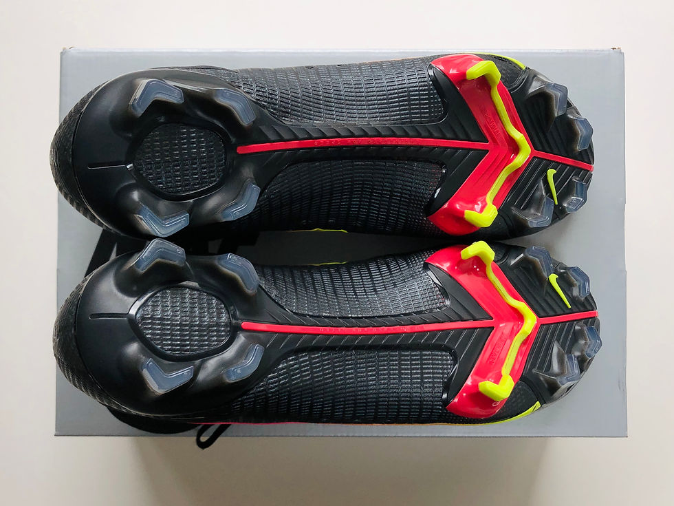 Miniatura: Nike Mercurial Superfly 8 Elite FG Black x Prism Black / Cyber Yellow / Off Noir