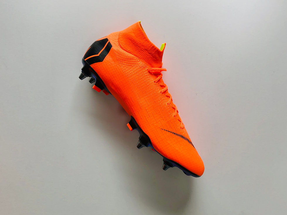 Miniaturebillede: Nike Mercurial Superfly 6 Elite Fast AF Total Orange / Black / Volt SG Pro